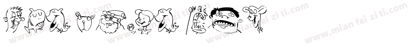 The love mug字体转换